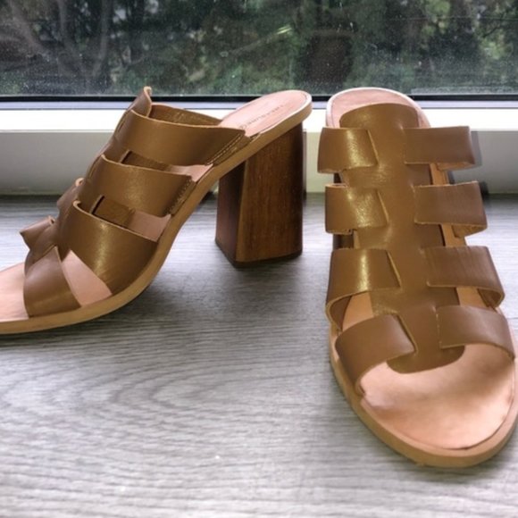 Treasure & Bond Shoes - Treasure & Bond Camel Block Heels